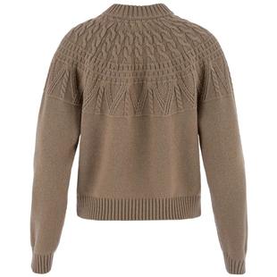 Fjallraven Women's Ovik Solid Jacquard Knit Sweater Alternate View